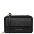Urania - Leather wallet/phone holder with strap